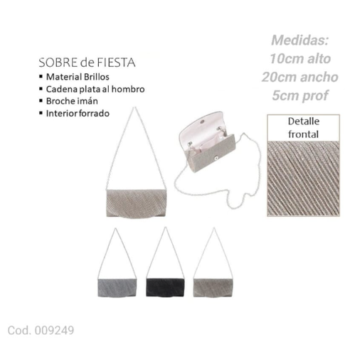 [PL.MA 009249      ] SOBRE DE FIESTA  PL.MA 009249      