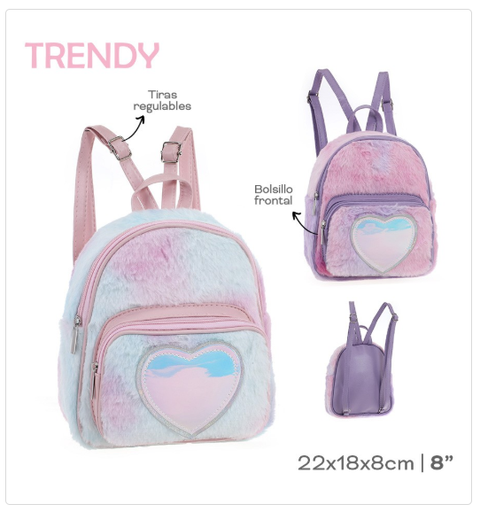 [PL.MA 010632      ] MOCHILA INFANTIL TRENDY                              