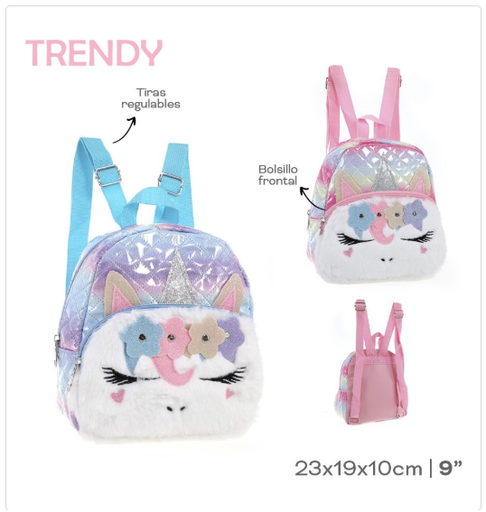 [PL.MA 010635      ] MOCHILA INFANTIL TRENDY                              