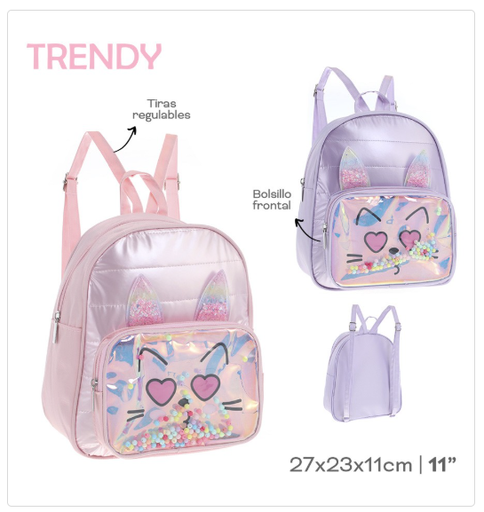 [PL.MA 010637      ] MOCHILA INFANTIL TRENDY                              