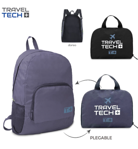 [PL.MA 010736      ] MOCHILA PLEGABLE TRAVEL TECH                              