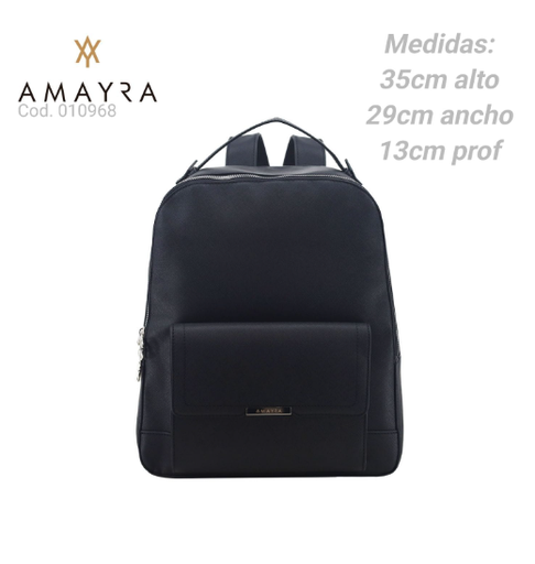 [PL.MA 010968      ] MOCHILA AMAYRA NEGRA  PL.MA 010968      