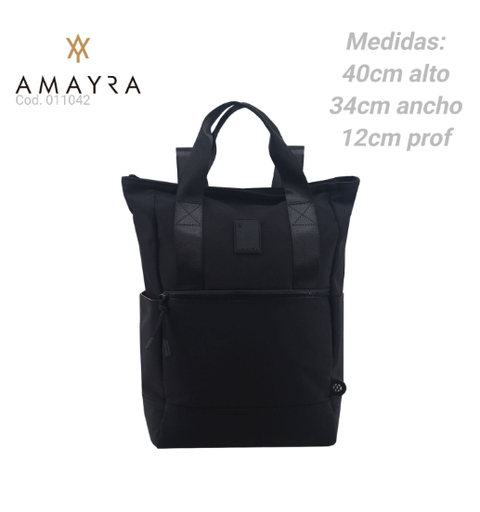 [PL.MA 011042      ] MOCHILA AMAYRA GRIS  PL.MA 011042      