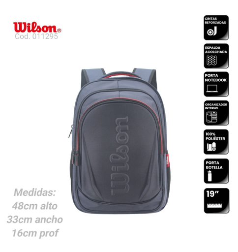 [PL.MA 011295      ] MOCHILA PORTANOTEBOOK WILSON  PL.MA 011295      
