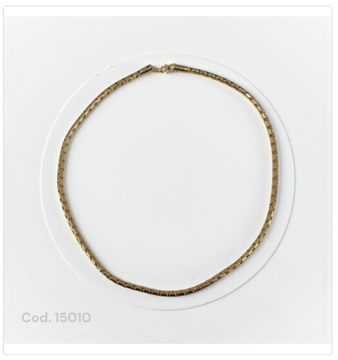 [PL.AC 15010       ] CADENA ACERO DORADO  PL.AC 15010       