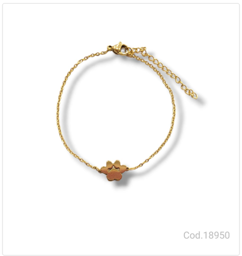 [PL.AC 18950       ] PULSERA ACERO DORADO                              