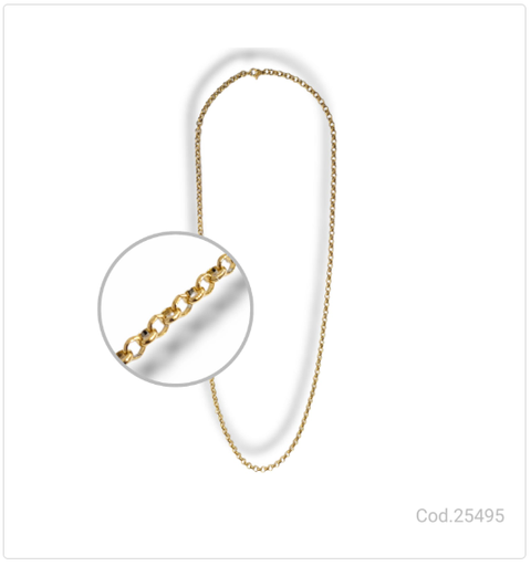 [PL.AC 25495       ] CADENA ACERO DORADA  PL.AC 25495       