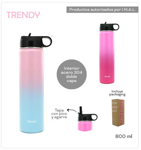 [PL.NV 009410      ] BOTELLA TERMICA TRENDY                              