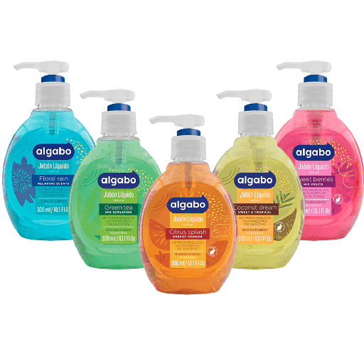 [BR23016] Algabo JABON LIQUIDO BOMBA SURTIDO