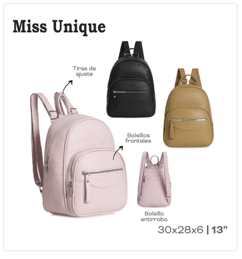 [PL.MA011636      ] MOCHILA MISS UNIQUE                              