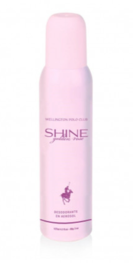 [BR8048] ACTIVE - Desodorante - Wellington SHINE GOLDEN ROSE WOMAN 127ml     PROMO!!