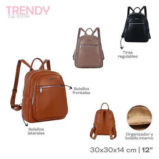 [PL.MA 13194] MOCHILA TRENDY PL.MA 13194