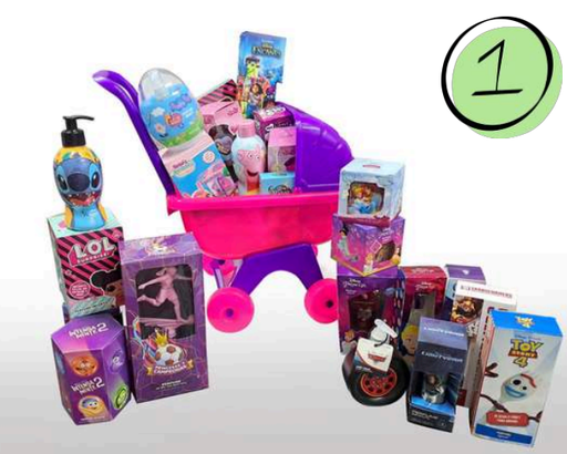 [BR90008] COMBO CARRITO 1 - 24 PRODUCTOS + CARRITO CUNA BEBE