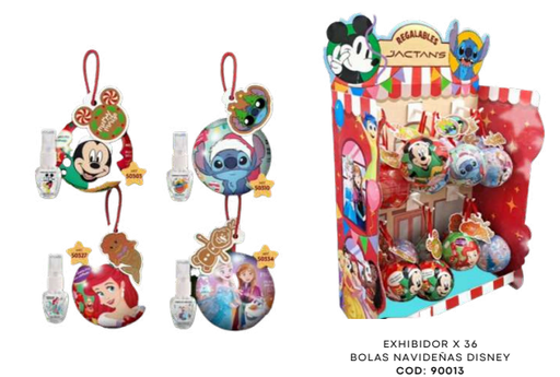 [BR90013] EXHIBIDOR X 36 - BOLAS DE NAVIDAD c/perfume