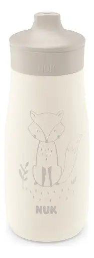 [DF.NUK 10225324] Vaso Mini-Me Sip Acero Inoxidable 300ml Zorro -Beige