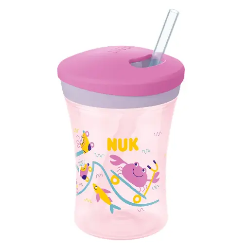 [DF.NUK 10255600] Vaso Action Cup Pez Violeta