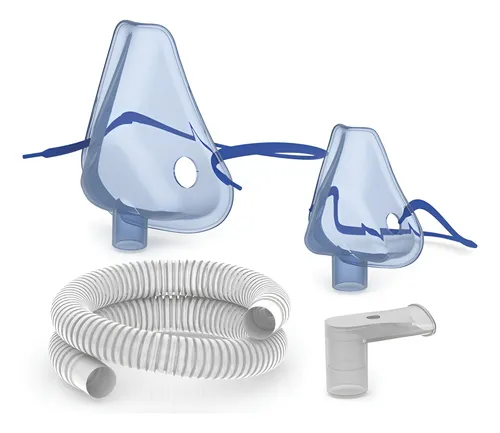 [DF.SIL P63] Juego de manguera corrugada larga, máscara chica y máscara grande