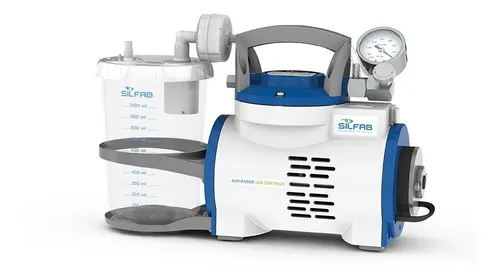 [DF.SIL N8V] Aspirador de uso continuo 12Vcc, frasco de 1 litro, con vacuómetro