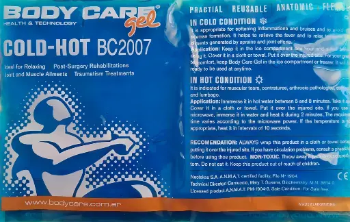 [DF.SIL M002B1] Gel Frío y Calor MULTIPROPÓSITO LARGE