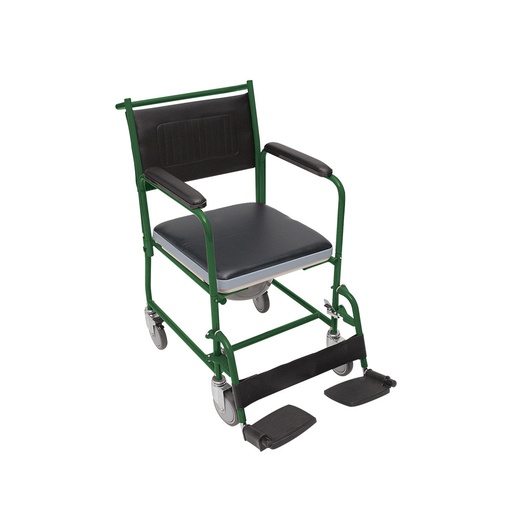 [DF.SIL S3016] Silla para transporte con bacinilla, pintada
