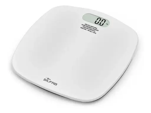 [DF.SIL BE209] Balanza Electrónica Personal Curva Blanca hasta 180 Kg
