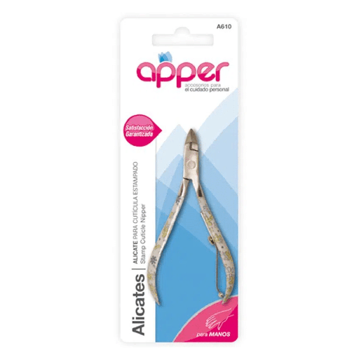 [DF.TA  A610] Alicate para cutícula estampado APPER