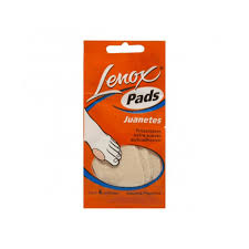 [DF.LE 8164] LENOX PADS JUANETES. Sobre x 6 unidades, tamaño unico