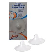 [DF.LE 8207] PROTECTOR DE ZONA MAMARIA DE GEL POLÍMERO PARA ESTRÍAS Y GRIETAS. Blister x 2 unidades, tamaño único