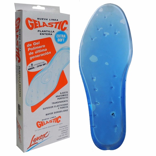 [DF.LE 8362] PLANTILLAS ENTERAS SIN OLIVA LENOX. BLISTER X 2 Unid. (1 PAR)- II - 39 / 40