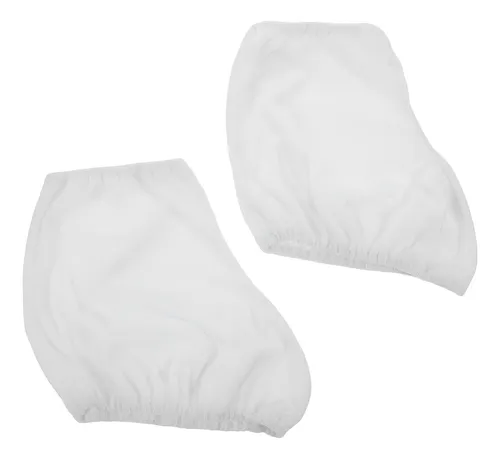 [DF.LE 8662] MEDIAS PARA PATÍN. ENVASE X 1 PAR. Color blanco, talle L - 43 / 47