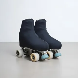 [DF.LE 8663] MEDIAS PARA PATÍN. ENVASE X 1 PAR. Color negro, talle S - 34 / 37